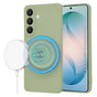 Husa pentru Samsung Galaxy S26 Plus, Techsuit SoftFlex MagSafe, verde