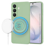 Husa pentru Samsung Galaxy S26, Techsuit SoftFlex MagSafe, verde deschis