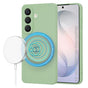 Husa pentru Samsung Galaxy S26, Techsuit SoftFlex MagSafe, verde deschis