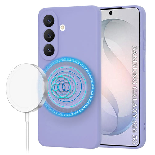 Husa pentru Samsung Galaxy S26, Techsuit SoftFlex MagSafe, violet