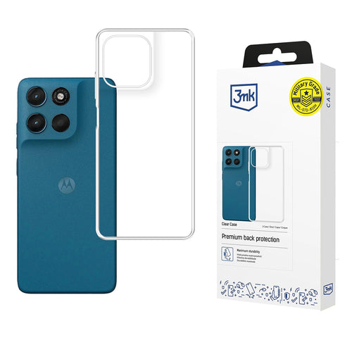 Husa pentru Motorola Moto G57 Power, 3mk Clear Case, transparenta