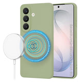 Husa pentru Samsung Galaxy S26, Techsuit SoftFlex MagSafe, verde