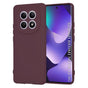 Husa pentru Xiaomi Redmi Note 15 4G, Techsuit SoftFlex, bordo