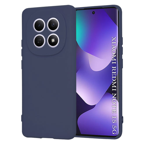 Husa pentru Xiaomi Redmi Note 15 4G, Techsuit SoftFlex, bleumarin