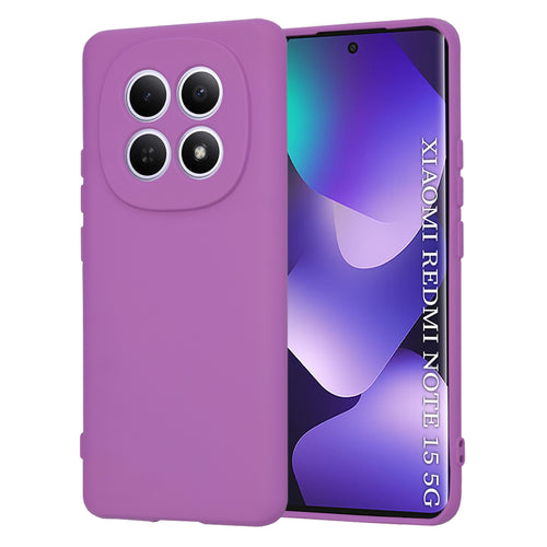 Husa pentru Xiaomi Redmi Note 15 4G, Techsuit SoftFlex, mov