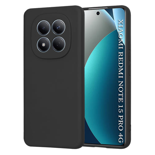 Husa pentru Xiaomi Redmi Note 15 Pro 4G, Techsuit SoftFlex, negru
