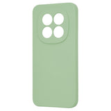 Husa pentru Xiaomi Redmi Note 15 Pro 5G, Techsuit SoftFlex, verde deschis
