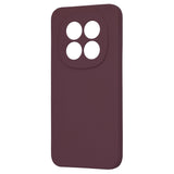 Husa pentru Xiaomi Redmi Note 15 Pro 5G, Techsuit SoftFlex, bordo