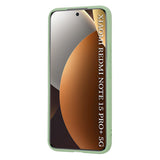 Husa pentru Xiaomi Redmi Note 15 Pro+ 5G, Techsuit SoftFlex, verde deschis