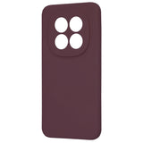 Husa pentru Xiaomi Redmi Note 15 Pro+ 5G, Techsuit SoftFlex, bordo