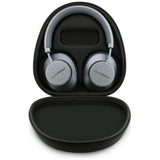 Casti wireless Karl Lagerfeld Saffiano Elongated (KLBHP73PSACKMG), Over-ear Casca, ANC, Bluetooth, Type-C, negru