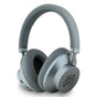 Casti wireless Karl Lagerfeld Grained Initials (KLBHP73PSAKLSG), Over-ear Casca, ANC, Bluetooth, Type-C, Gri