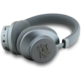 Casti wireless Karl Lagerfeld Grained Initials (KLBHP73PSAKLSG), Over-ear Casca, ANC, Bluetooth, Type-C, Gri