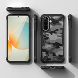Husa pentru Samsung Galaxy A57 5G, Ringke Fusion X, camuflaj