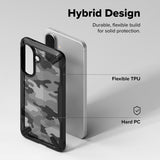 Husa pentru Samsung Galaxy A57 5G, Ringke Fusion X, camuflaj