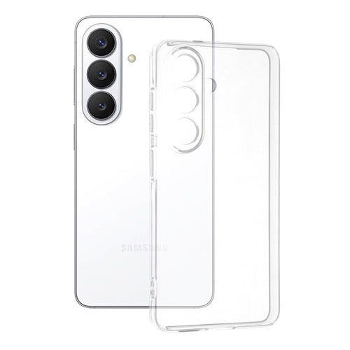 Husa pentru Samsung Galaxy S26, Techsuit Clear Silicone, transparenta