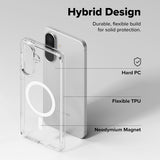 Husa pentru Samsung Galaxy A57 5G, Ringke Fusion MagSafe, transparenta