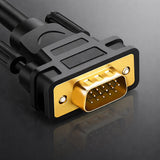 Cablu UGREEN Video Cable VG101 (11633), VGA Male to VGA Male, 10m, negru