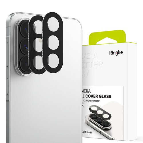 Folie de protectie pentru Samsung Galaxy A37 5G, Ringke Camera Full Cover Glass (2 pack)