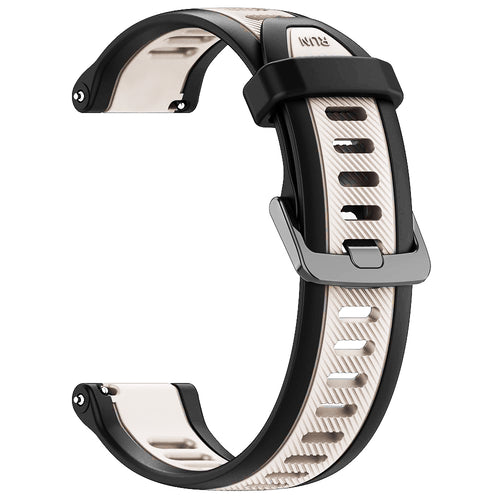 Curea pentru Withings ScanWatch 38mm, Techsuit Watchband 18mm (W053), gri