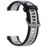 Curea pentru Withings ScanWatch 38mm, Techsuit Watchband 18mm (W053), alb