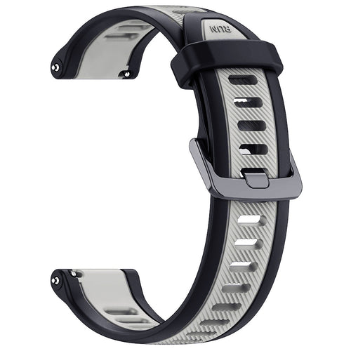 Curea pentru Garmin vivoactive 3, Techsuit Watchband 20mm (W053), gri