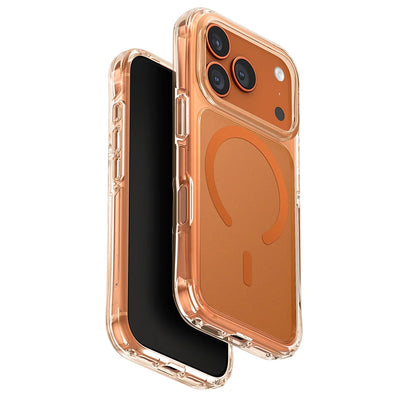 Husa pentru iPhone 17 Pro Max, UNIQ LifePro Xtreme MagClick, oranj