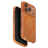 Husa pentru iPhone 17 Pro Max, UNIQ Combat MagClick, oranj