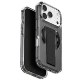 Husa pentru iPhone 17 Pro Max, UNIQ Heldro Air MagClick, negru/transparenta