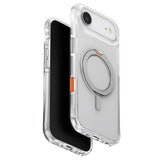 Husa pentru iPhone 17 Air, UNIQ Swivix 360° Kickstand, argintiu