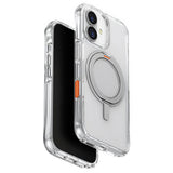 Husa pentru iPhone 17, UNIQ Swivix 360° Kickstand, argintiu