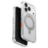 Husa pentru iPhone 17 Pro Max, UNIQ Swivix 360° Kickstand, argintiu
