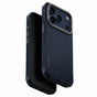 Husa pentru iPhone 17 Pro, UNIQ Keva Aramid, albastru inchis