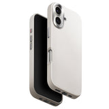Husa pentru iPhone 17, UNIQ Lyden Leatherette Case, gri