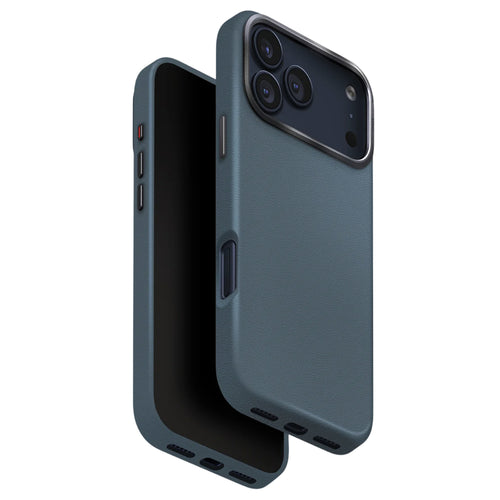 Husa pentru iPhone 17 Pro Max, UNIQ Lyden Leatherette Case, teal