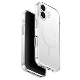 Husa pentru iPhone 17, UNIQ Clario MagClick™ Eco-Friendly Case, transparenta