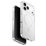 Husa pentru iPhone 17 Pro Max, UNIQ Clario MagClick™ Eco-Friendly Case, transparenta