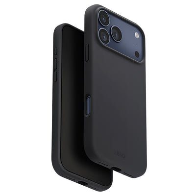 Husa pentru iPhone 17 Pro Max, UNIQ Lino MagClick™, negru