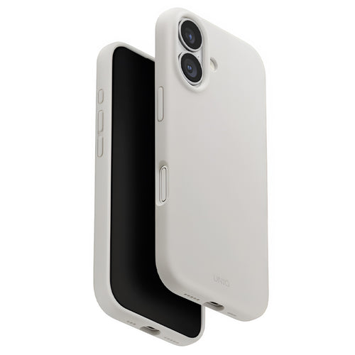 Husa pentru iPhone 17, UNIQ Lino MagClick™, gri