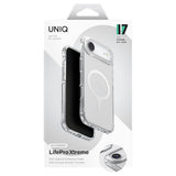 Husa pentru iPhone 17 Air, UNIQ LifePro Xtreme MagClick, transparenta