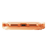 Husa pentru iPhone 17 Pro Max, UNIQ Combat MagClick, oranj