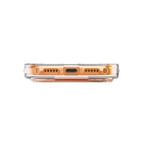 Husa pentru iPhone 17 Pro Max, UNIQ Heldro Air MagClick, oranj
