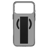Husa pentru iPhone 17 Pro Max, UNIQ Heldro Air MagClick, negru/transparenta