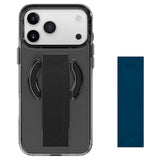Husa pentru iPhone 17 Pro Max, UNIQ Heldro Air MagClick, negru/transparenta
