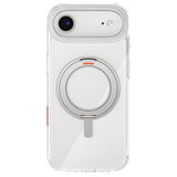 Husa pentru iPhone 17 Air, UNIQ Swivix 360° Kickstand, argintiu
