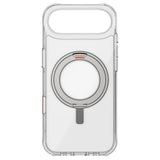 Husa pentru iPhone 17 Air, UNIQ Swivix 360° Kickstand, argintiu