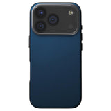 Husa pentru iPhone 17 Pro, UNIQ Lyden Leatherette Case, albastru