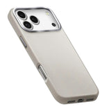 Husa pentru iPhone 17 Pro Max, UNIQ Lyden Leatherette Case, gri