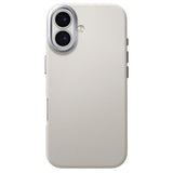 Husa pentru iPhone 17, UNIQ Lyden Leatherette Case, gri