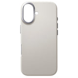 Husa pentru iPhone 17, UNIQ Lyden Leatherette Case, gri